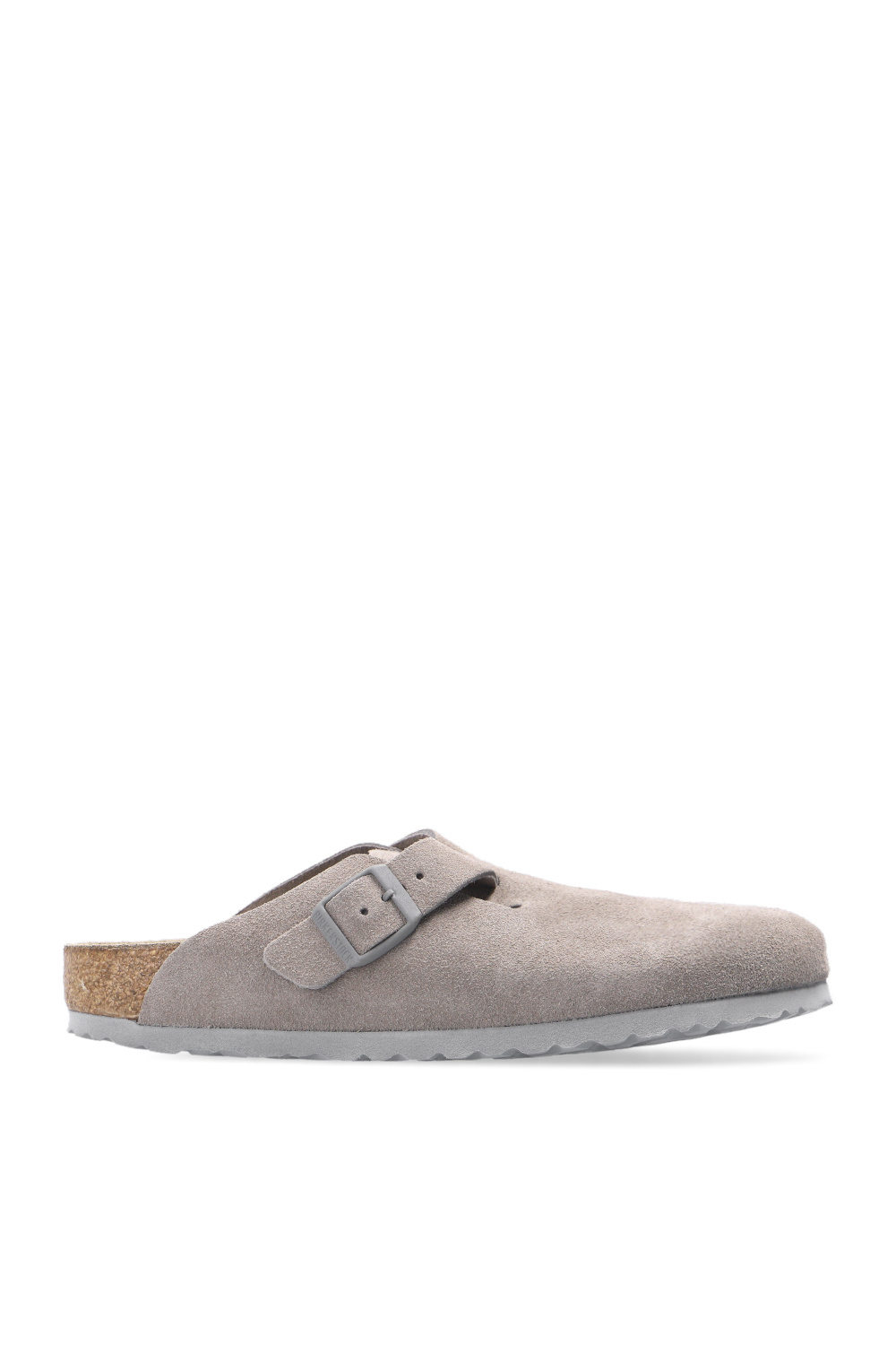 Grey 'Boston BS' slides Birkenstock - Vitkac Canada